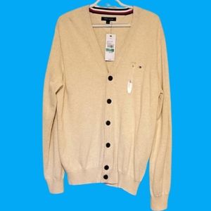 Men's Tommy Hilfiger Cardigan Sweater. NWT